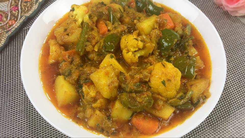 Mix Veggie Vegan Curry