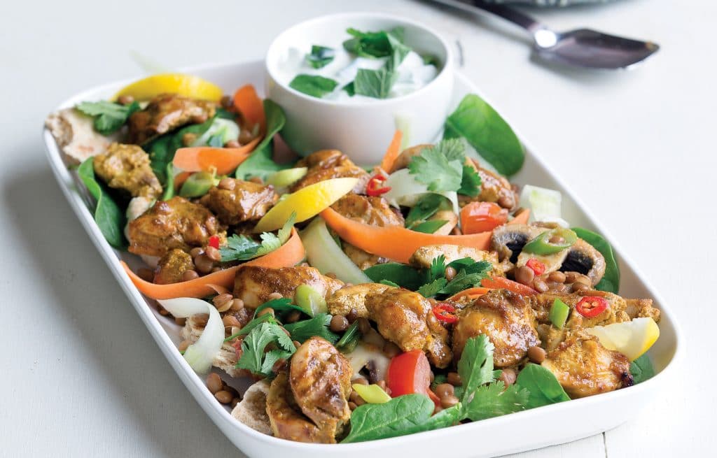 Himalayan Chicken Tikka Salad